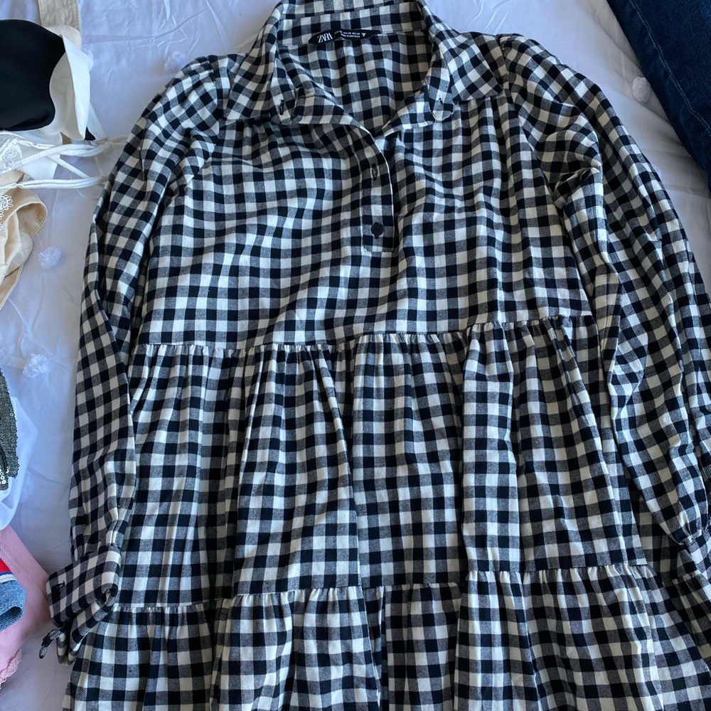 Zara Plaid Dress